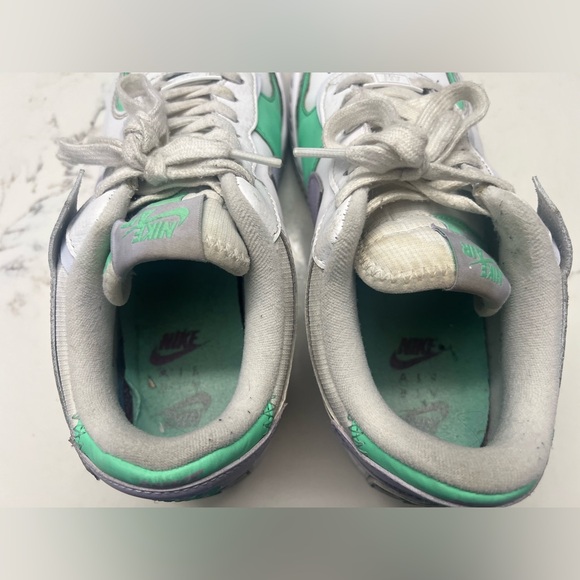 Nike sneaker Air Force 1 Shadow low white lilac  green women’s size 10 - Picture 6 of 8